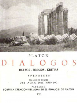 Diálogos de Platón. (Tomo VII)