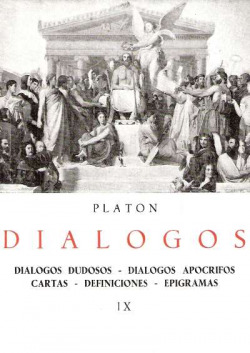 Diálogos de Platón. (Tomo IX)