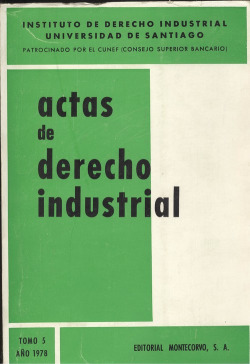 ACTAS DE DERECHO INDUSTRIAL.1978