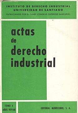 ACTAS DE DERECHO INDUSTRIAL