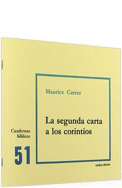 51.segunda carta a Corintios.(Cuadernos Biblicos)