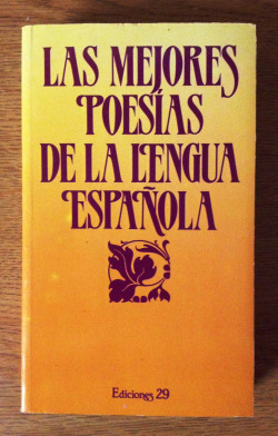 LAS MEJORES POESIAS DE LA LENGUA ESPAÑOLA