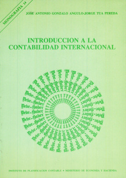INTRODUCCION A LA CONTABILIDAD INTERNACIONAL