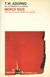 T. W. ADORNO. DEL SUFRIMIENTO A LA VERDAD