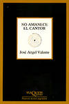 No amanece el cantor