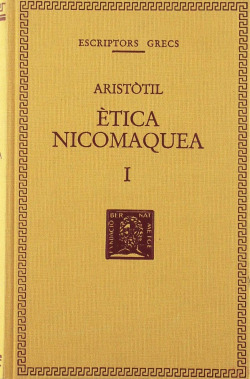 Ètica nicomaquea, vol. I