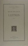 Lletres, vol. II (llibres IV-VI)