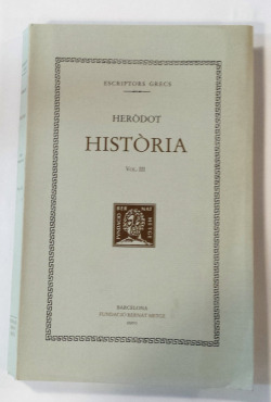 Història, vol. III (llibre III)