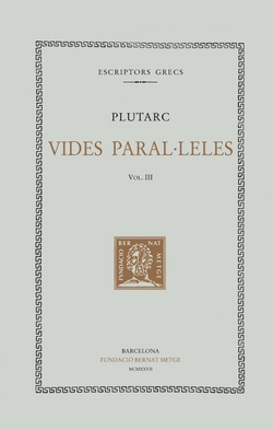 Vides paral·leles, vol. III: Aristides i Marc Cató. Cimó i Lucul·le