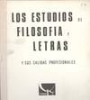 ESTUDIOS DE FILOSOFIA Y LETRAS, LOS