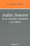 ANALISIS FINANCIERO DE LOS MERCADOS MONETARIOS Y DE VALORES