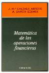 MATEMATICA DE LAS OPERACIONES FINANCIERAS