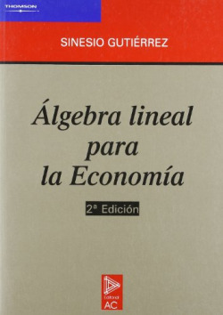 Algebra lineal para la economia
