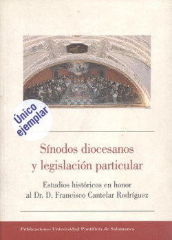 SÍNODOS DIOCESANOS Y LEGISLACION PARTICULAR
