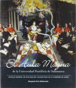 El aula magna de la universidad pontífica de Salamanca