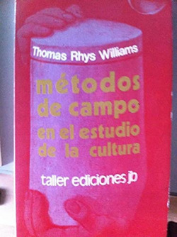METODOS DE CAMPO EN EL ESTUDIO DE LA CULTURA