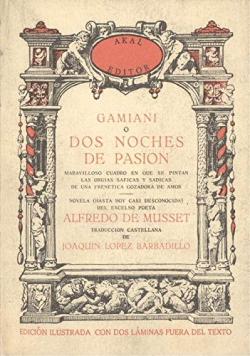 GAMIANI O DOS NOCHES DE PASION
