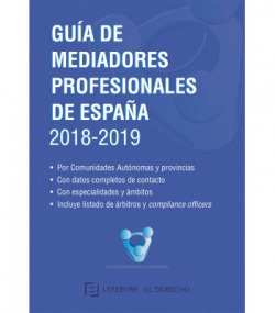 GUÍA DE MEDIADORES PROFESIONALES DE ESPAÑA 2018-2019
