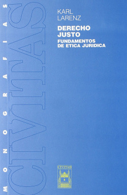 DERECHO JUSTO FUNDAMENTOS ETICA JURIDICA
