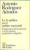 LA FE PÚBLICA EN EL ÁMBITO MERCANTIL