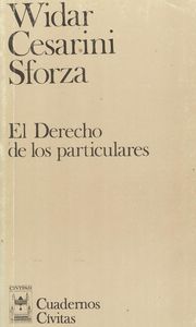 El Derecho de los particulares