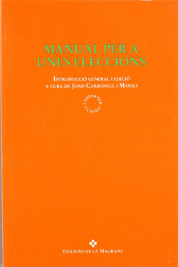 Manual per a unes eleccions