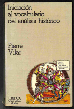 INICIACION AL VOCABULARIO DEL ANALISIS HISTORICO