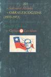 OBRAS ESCOGIDAS (1970-1973)