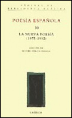 POESIA ESPAÑOLA VOL.10 N.POESIA 1975-92