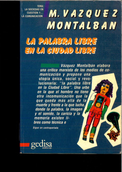 PALABRA LIBRE EN LA CIUDAD LIBRE, LA