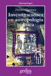 Investigaciones En Antropologia Politica