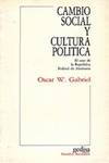 Cambio Social Y Cultura Politica