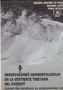 OBSERVACIONES GEOMORFOLOGICAS EN LA VERTIENTE TIBETANA DEL E