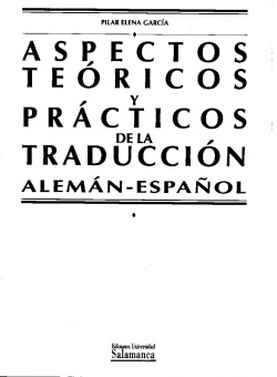 Aspectos teóricos prácticos traducción alem/esp