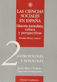 Antropología:ciencias sociales en españa