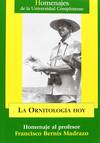 Ornitologia hoy +dvd. Homenaje al profesor Francisco Bernis