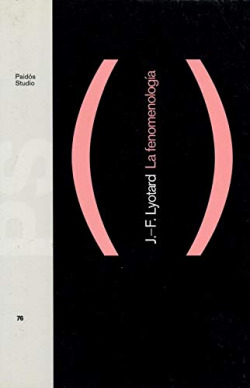 LA FENOMENOLOGIA