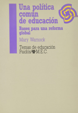 UNA POLITICA COMUN DE EDUCACION