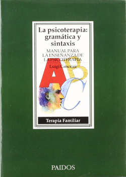 La psicoterapia: Gramática y sintaxis
