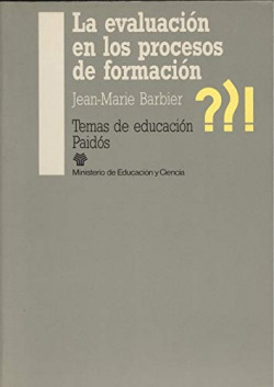 LA EVALUACION EN LOS PROCESOS DE FORMACION