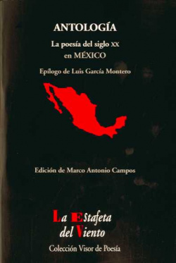 Antología poesía del siglo XX en México
