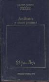 ANABASIS Y OTROS POEMAS