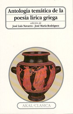 Antología temática de la poesía lírica Griega