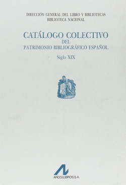 Catalogo colectivo patrimonio bibliografico S.XIX