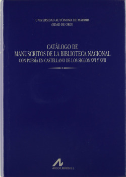 Catalogo manuscritos biblioteca nacional XVI/XVII