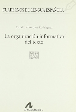 La organización informativa del texto