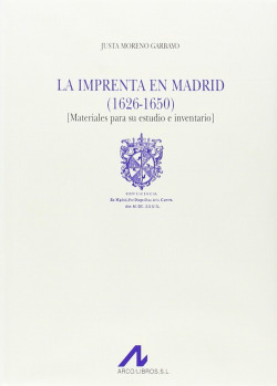 La imprent en Madrid(1626-1650)