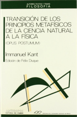 TRANSICION DE LOS PRINCIPIOS METAFISICOS