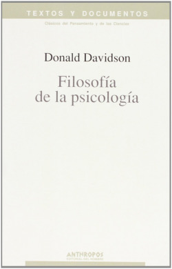 FILOSOFIA DE LA PSICOLOGIA