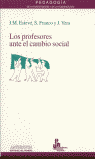LOS PROFESORES ANTE EL CAMBIO SOCIAL